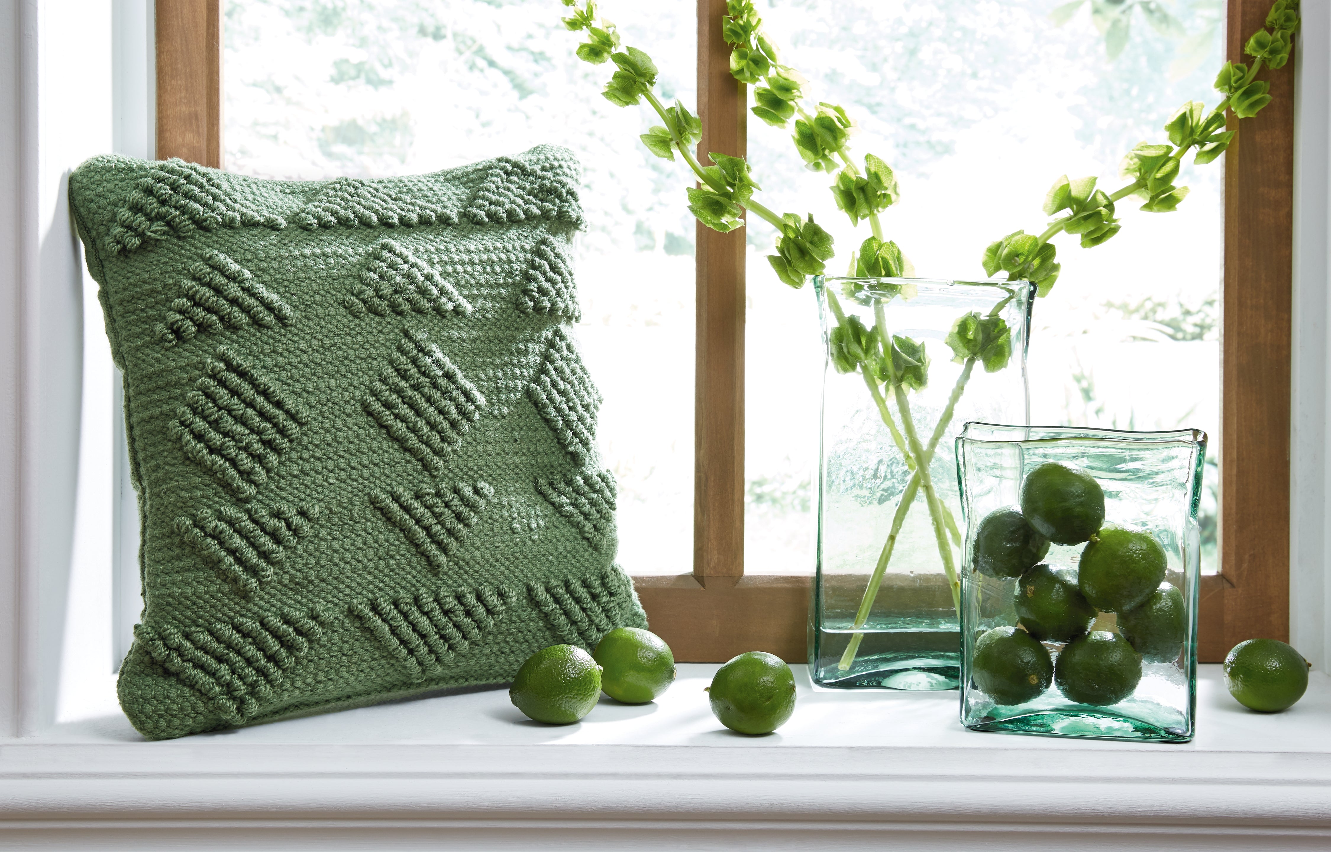 Tampa Furniture Outlet Lutz - Ashley Furniture - Rustingmere Pillows - Pillow (4/CS) / Green - A1001013