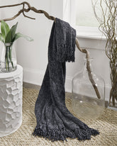 Tampa Furniture Outlet Lutz - Ashley Furniture - Tamish Throw - Throw / Black - A1001027T