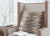 Tampa Furniture Outlet Lutz - Ashley Furniture - Nealton Pillows - Pillow (4/CS) / Brown/White - A1001050