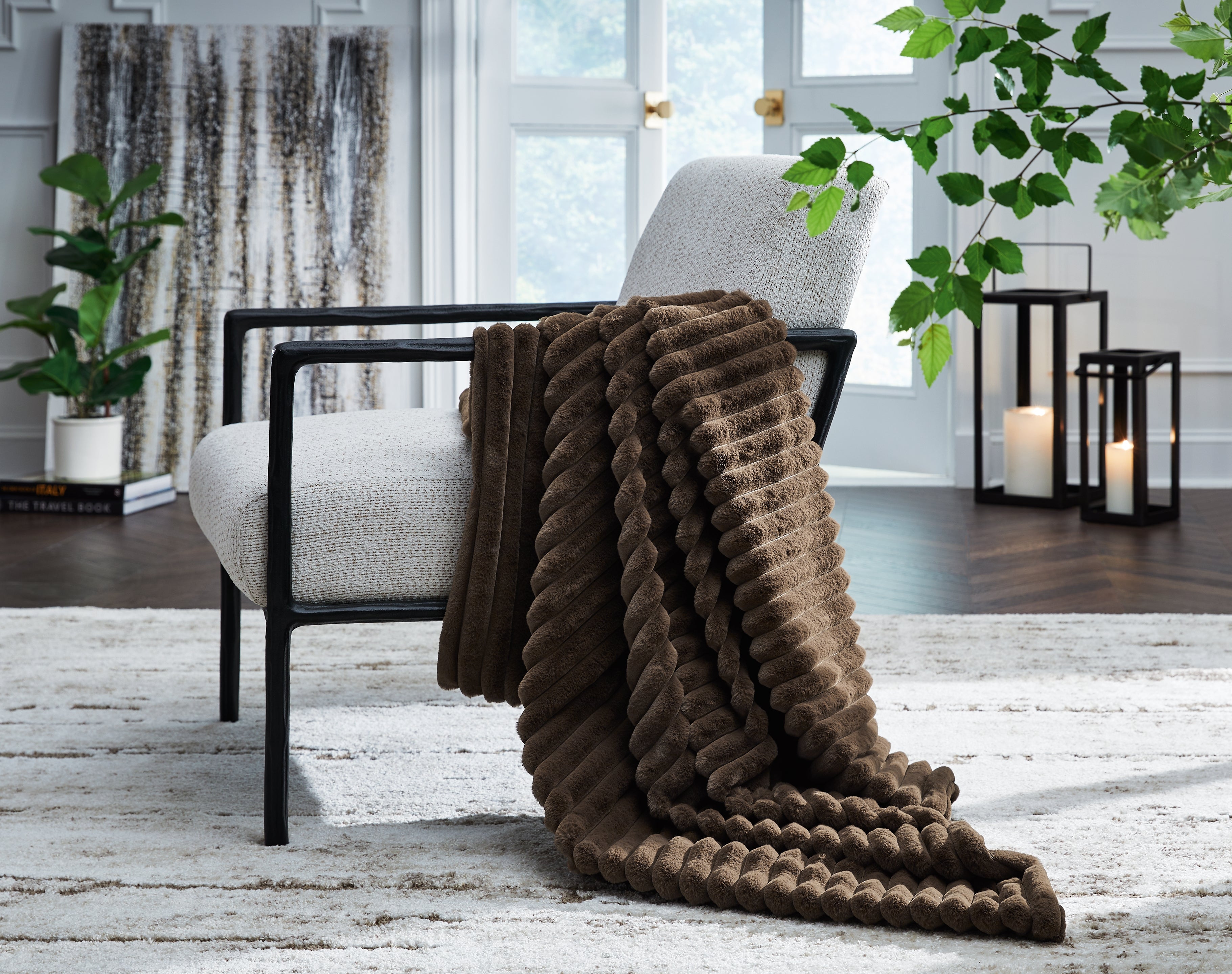 Tampa Furniture Outlet Lutz - Ashley Furniture - Alsonwell Throw (Set of 3) - Throw (3/CS) / Brown - A1001082
