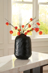 Tampa Furniture Outlet Lutz - Ashley Furniture - Ryanford Vase - Vase / Black - A2000718
