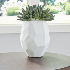 Tampa Furniture Outlet Lutz - Ashley Furniture - Karenton Vase - Vase / White - A2000721