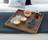 Tampa Furniture Outlet Lutz - Ashley Furniture - Heddford Tray - Tray / Brown - A2000722