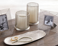 Tampa Furniture Outlet Lutz - Ashley Furniture - Dympna Accessory Set (Set of 5) - Accessory Set (5/CN) / Silver Finish - A2C00115