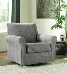 Tampa Furniture Outlet Lutz - Ashley Furniture - Renley Accent Chair - Swivel Glider Accent Chair / Ash - A3000002