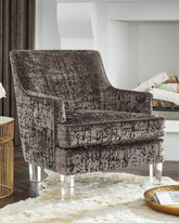 Tampa Furniture Outlet Lutz - Ashley Furniture - Gloriann Accent Chair - Accent Chair / Charcoal - A3000106