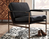 Tampa Furniture Outlet Lutz - Ashley Furniture - Puckman Accent Chair - Accent Chair / Black - A3000192