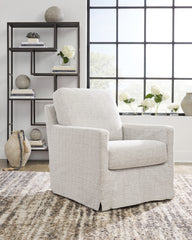 Tampa Furniture Outlet Lutz - Ashley Furniture - Nenana Next-Gen Nuvella Swivel Glider Accent Chair - Swivel Glider Accent Chair / Stone - A3000644
