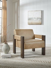 Tampa Furniture Outlet Lutz - Ashley Furniture - Adlanlock Accent Chair - Accent Chair / Toast - A3000695