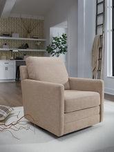 Tampa Furniture Outlet Lutz - Ashley Furniture - Freybourne Next-Gen Nuvella Swivel Accent Chair - Swivel Accent Chair / Twill - A3000736