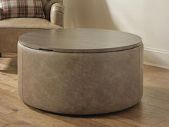 Tampa Furniture Outlet Lutz - Ashley Furniture - Bethanstone Living Room - Storage Ottoman - A3000846