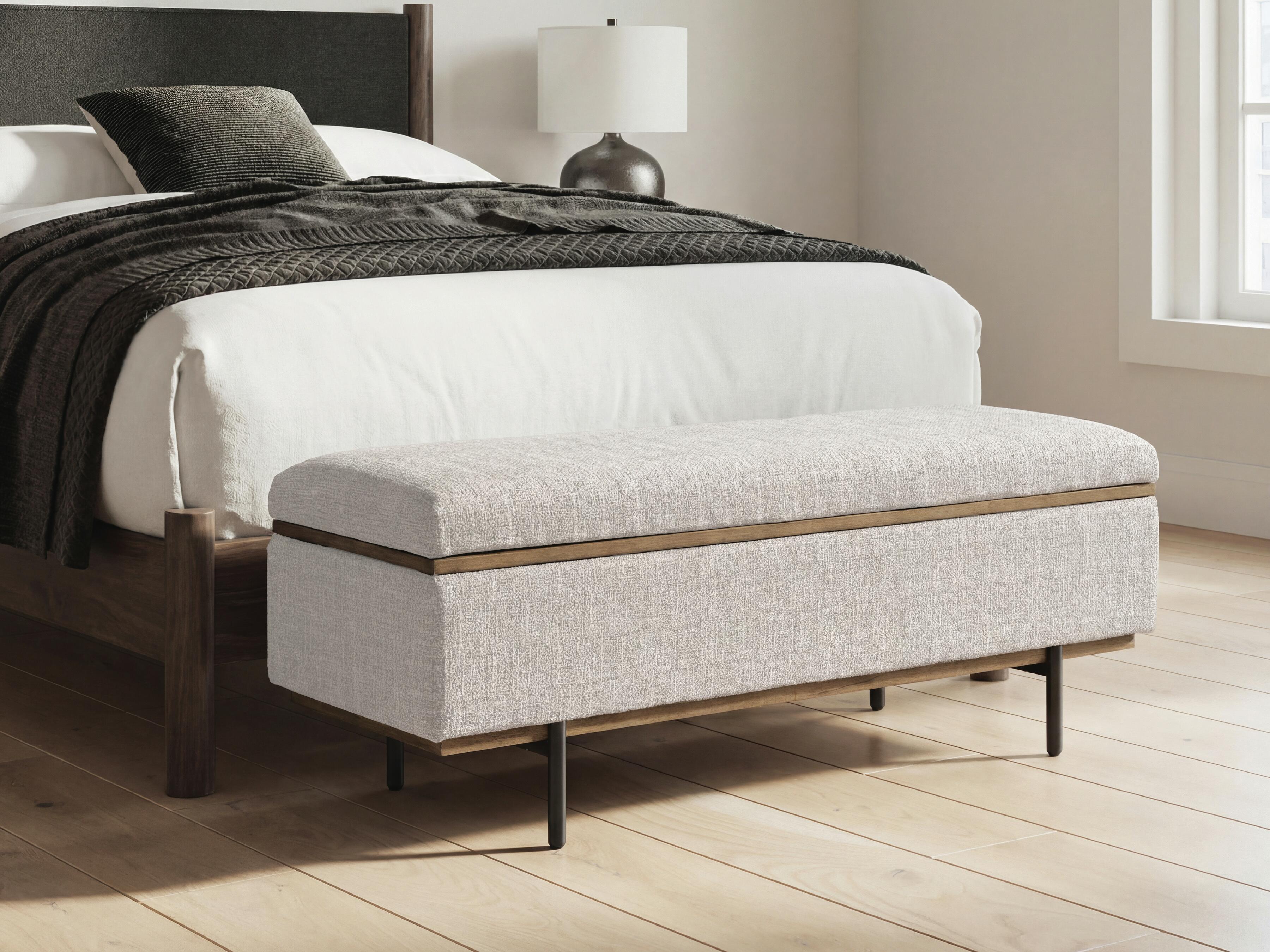 Tampa Furniture Outlet Lutz - Ashley Furniture - Dettaford Next-Gen Nuvella Storage Bench - Storage Bench - A3000848