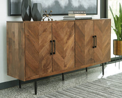 Tampa Furniture Outlet Lutz - Ashley Furniture - Prattville Accent Cabinet - Accent Cabinet / Brown - A4000308