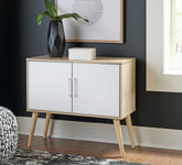 Tampa Furniture Outlet Lutz - Ashley Furniture - Orinfield Accent Cabinet - Accent Cabinet / Natural/White - A4000396