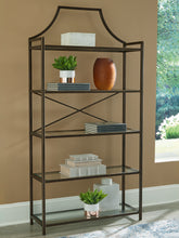 Tampa Furniture Outlet Lutz - Ashley Furniture - Bernonly Bookcase - Bookcase / Antique Bronze Finish - A4000556