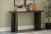 Tampa Furniture Outlet Lutz - Ashley Furniture - Jalenry Console Sofa Table - Console Sofa Table / Grayish Brown - A4000596