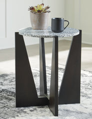 Tampa Furniture Outlet Lutz - Ashley Furniture - Tellrich Accent Table - Accent Table / Black/White - A4000616