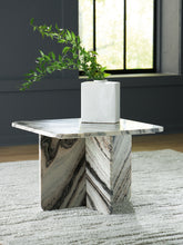 Tampa Furniture Outlet Lutz - Ashley Furniture - Baretton Accent Coffee Table - Accent Cocktail Table / Black/White/Taupe - A4000670
