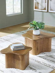 Tampa Furniture Outlet Lutz - Ashley Furniture - Abeford Accent Coffee Table (Set of 2) - Accent Cocktail TBL Set (Set of 2) - A4000711