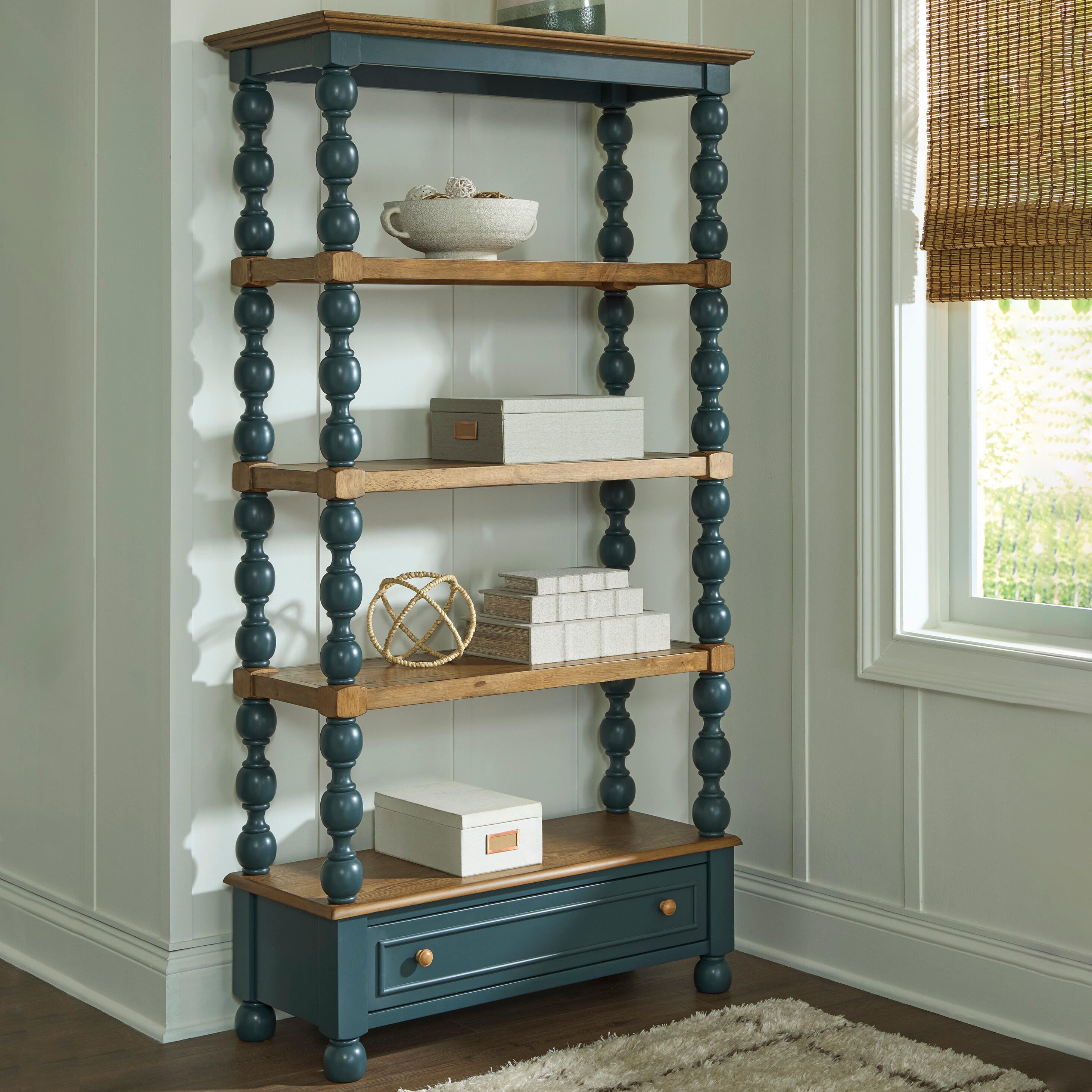 Tampa Furniture Outlet Lutz - Ashley Furniture - Finnworth Bookcase - Bookcase - A4000735
