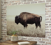 Tampa Furniture Outlet Lutz - Ashley Furniture - Brutus Wall Decor - Wall Art / Sepia - A8000289