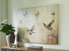 Tampa Furniture Outlet Lutz - Ashley Furniture - Collmund Wall Decor - Wall Art / Gray/Brown - A8000413