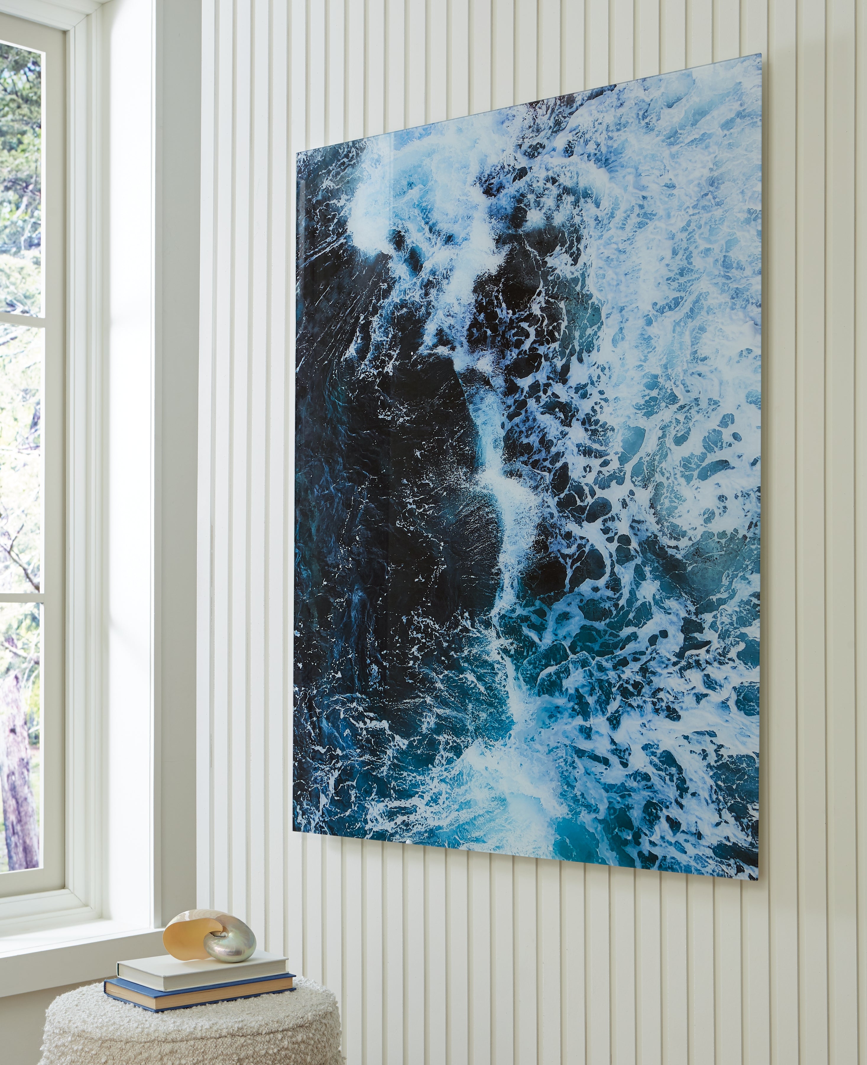 Tampa Furniture Outlet Lutz - Ashley Furniture - Clemick Wall Decor - Wall Art / Turquoise - A8000422