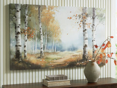 Tampa Furniture Outlet Lutz - Ashley Furniture - Leithan Wall Decor - Wall Art / Multi - A8000450