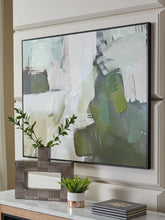 Tampa Furniture Outlet Lutz - Ashley Furniture - Vinick Wall Decor - Wall Art / Green/Gray/White - A8000459
