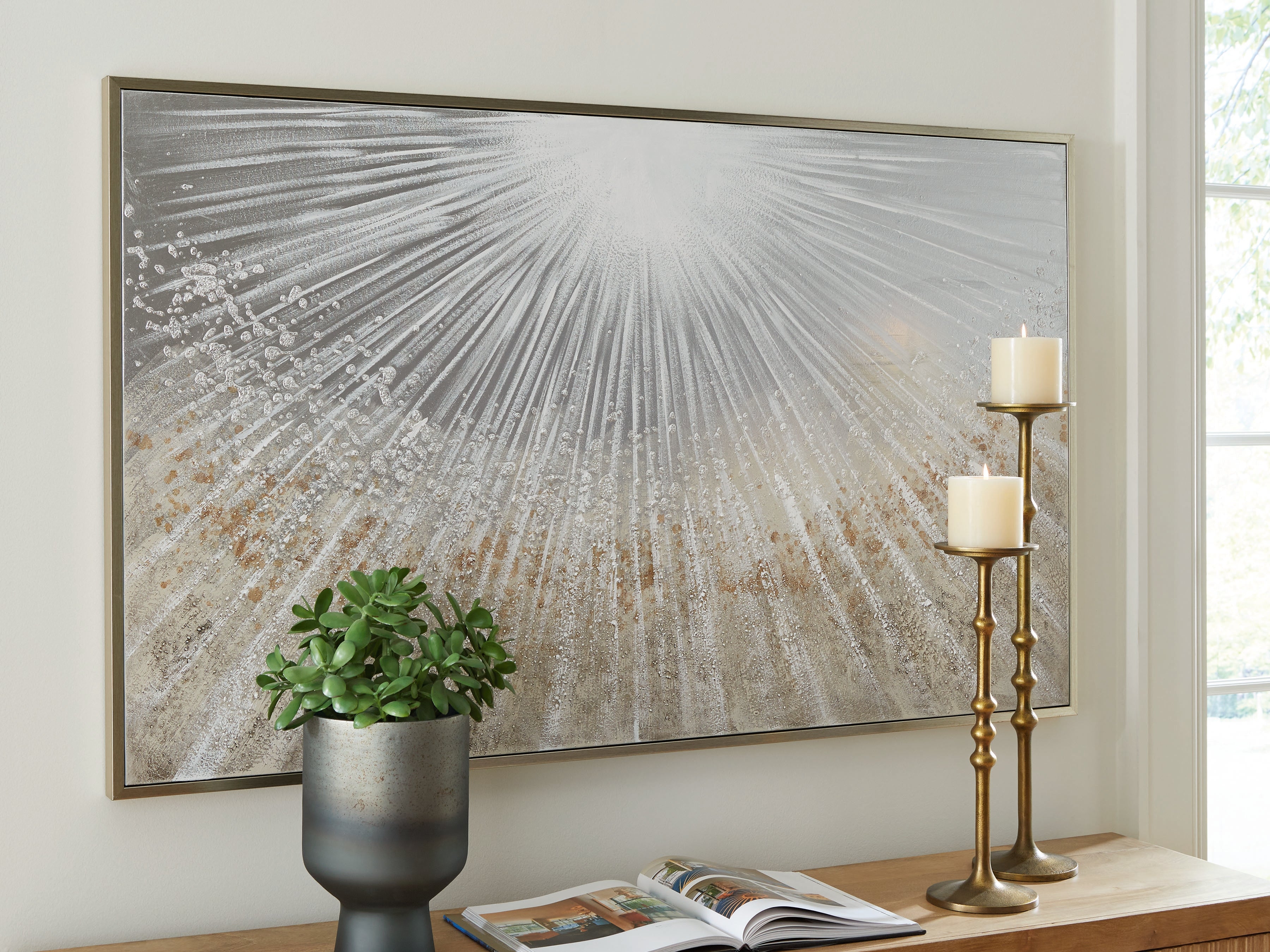 Tampa Furniture Outlet Lutz - Ashley Furniture - Waldard Wall Decor - Wall Art - A8000501