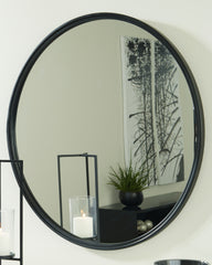 Tampa Furniture Outlet Lutz - Ashley Furniture - Brocky Mirror - Accent Mirror / Black - A8010210