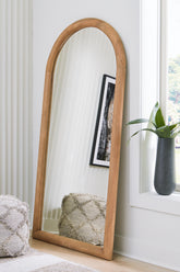 Tampa Furniture Outlet Lutz - Ashley Furniture - Dairville Mirror - Floor Mirror / Brown - A8010323