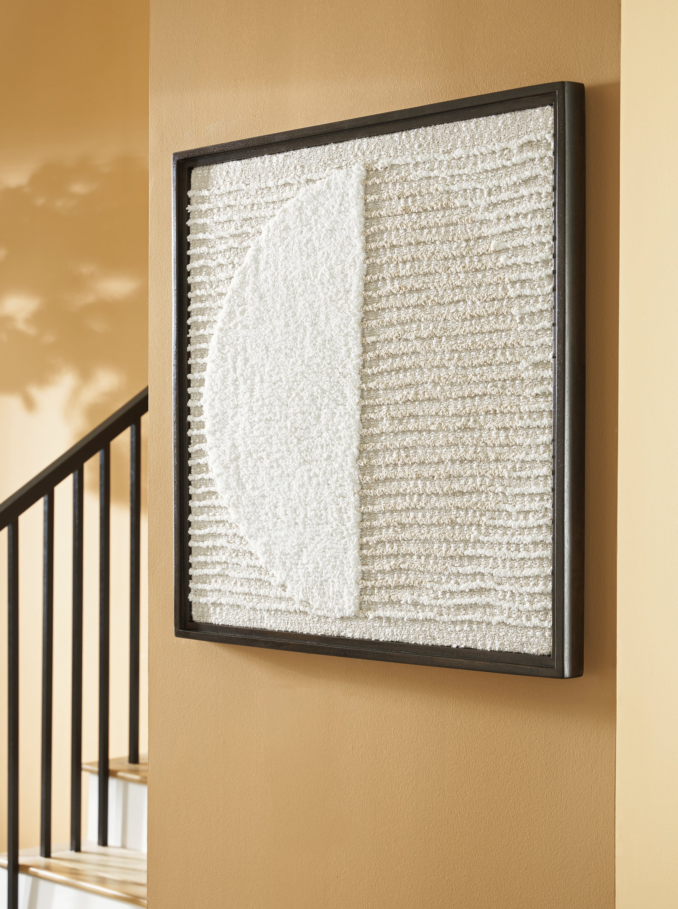 Tampa Furniture Outlet Lutz - Ashley Furniture - Bachard Wall Decor - Wall Decor / Tan/White - A8010330