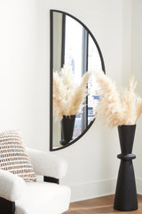 Tampa Furniture Outlet Lutz - Ashley Furniture - Denlow Mirror - Accent Mirror / Black - A8010333