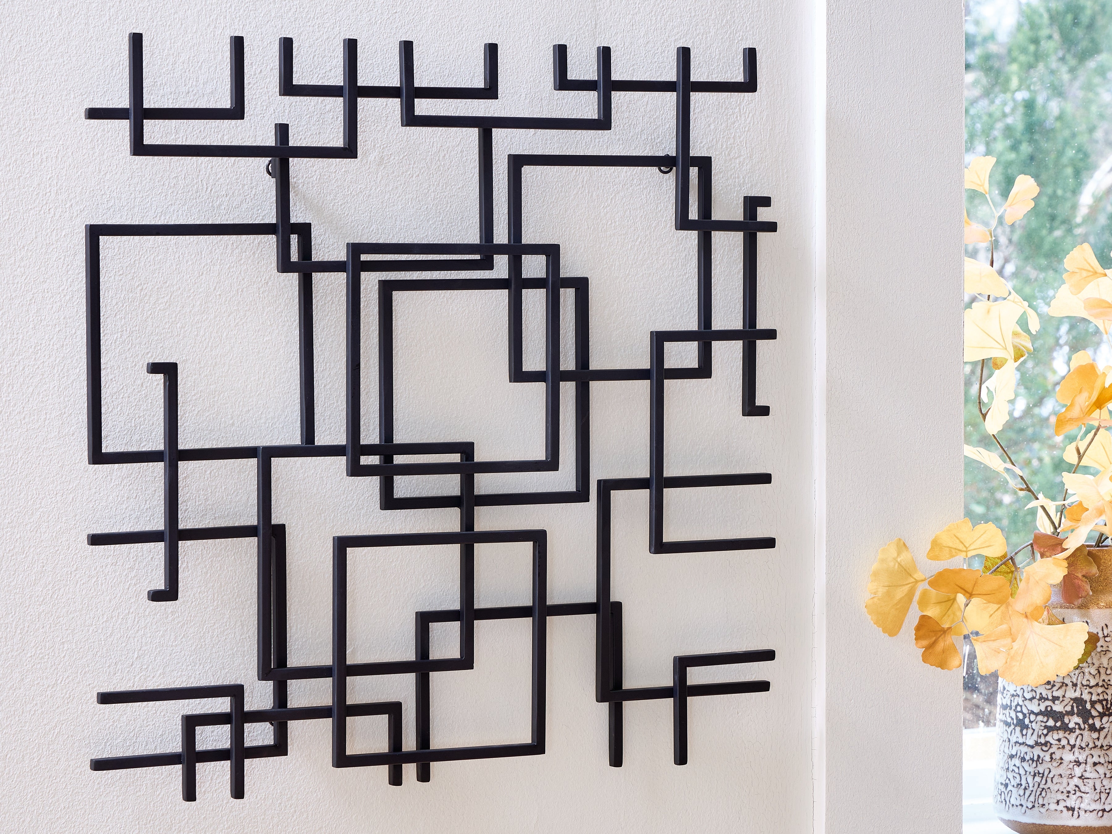 Tampa Furniture Outlet Lutz - Ashley Furniture - Aadanton Wall Decor - Wall Decor / Black - A8010400