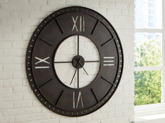 Tampa Furniture Outlet Lutz - Ashley Furniture - Lytle Wall Decor - Wall Clock - A8010453