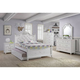 Alana Full Platform Bed W/ Storage Trundle – SKU AN700FTB | Elements