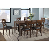 Alex Dining Side Chair Espresso (2 PER PACK) – SKU DAX100SC | Elements