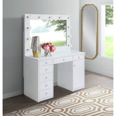Amia Complete Dressing Table with Lightbulbs – SKU CVAM2PC | Elements