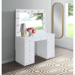 Amia Complete Dressing Table with Lightbulbs – SKU CVAM2PC | Elements