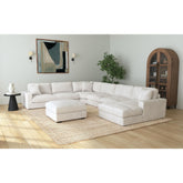 Arizona Modular Ottoman in Steno Beige – SKU U-8540-9440-000 | Elements