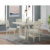 Avalanche Counter Side Chair in Antique White (2 Per Carton) – SKU D-11600-7-CSC | Elements