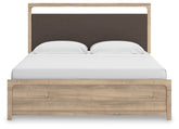 Tampa Furniture Outlet Lutz - Ashley Furniture - Kinlanni Bedroom - King Upholstered Panel Bed - PCB1360B15