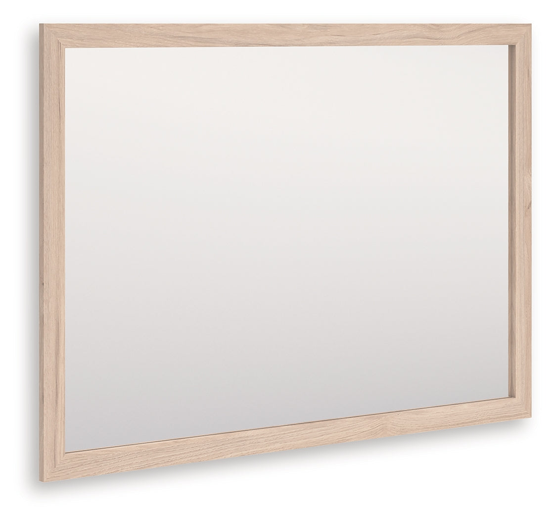 Tampa Furniture Outlet Lutz - Ashley Furniture - Arloster Bedroom - Bedroom Mirror / Tan - PCB1566-36