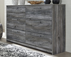 Tampa Furniture Outlet Lutz - Ashley Furniture - Baystorm Bedroom - Six Drawer Dresser / Gray - B221-31