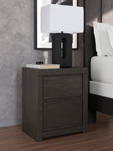 Tampa Furniture Outlet Lutz - Ashley Furniture - Fraluna Bedroom - Two Drawer Night Stand / Charcoal - PCB3370-92