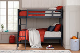 Tampa Furniture Outlet Lutz - Ashley Furniture - Nextonfort Bedroom - Twin over Twin Bunk Bed / Blue - B396B2