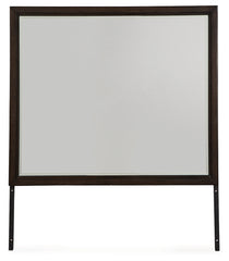Tampa Furniture Outlet Lutz - Ashley Furniture - Neymorton Bedroom - Bedroom Mirror / Dark Grayish Brown - B618-36