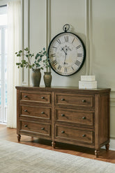 Tampa Furniture Outlet Lutz - Ashley Furniture - Sturlayne Bedroom - Dresser / Brown - B787-31