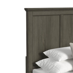 Canterbury Queen Panel Bed in Grey